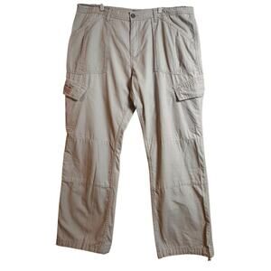 Vtg‎ Y2K Oakley Rip Stop Cargo Pants Men’s 40x32 Khaki Tactical Military Baggy